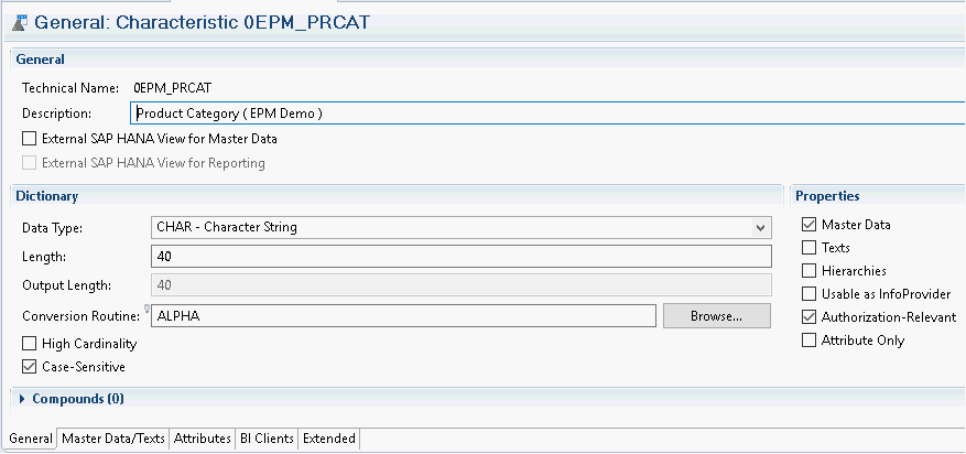 Berechtigungen in SAP BW, HANA und BW/4HANA - Berechtigungsrelevanz